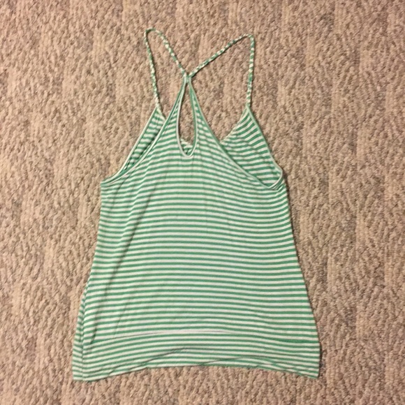 H&M Braided Strap Striped Tank Top - Picture 3 of 5